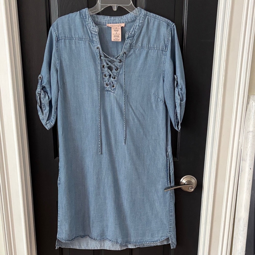 Philosophy Blue Midi Dress